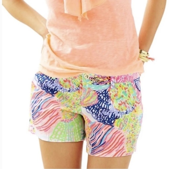 Lilly Pulitzer The Callahan Shorts Roar of the Seas - Picture 1 of 6